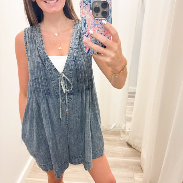 パンツ Side Ribbon Voluminous Rompers My Best Side Bandage Romper - White | Fashion Nova